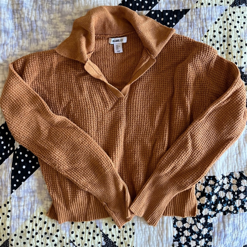 WILLIAM RAST- cozy collared sweater